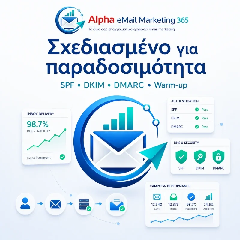Alpha eMail Marketing 365 — sending