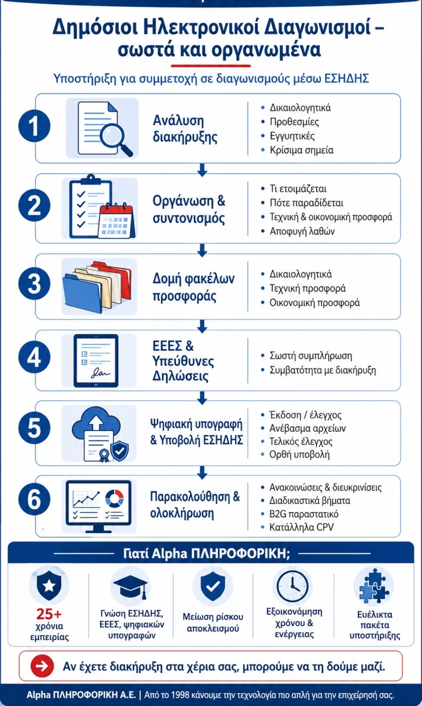 ΕΣΗΔΗΣ — τα βήματα της διαδικασίας